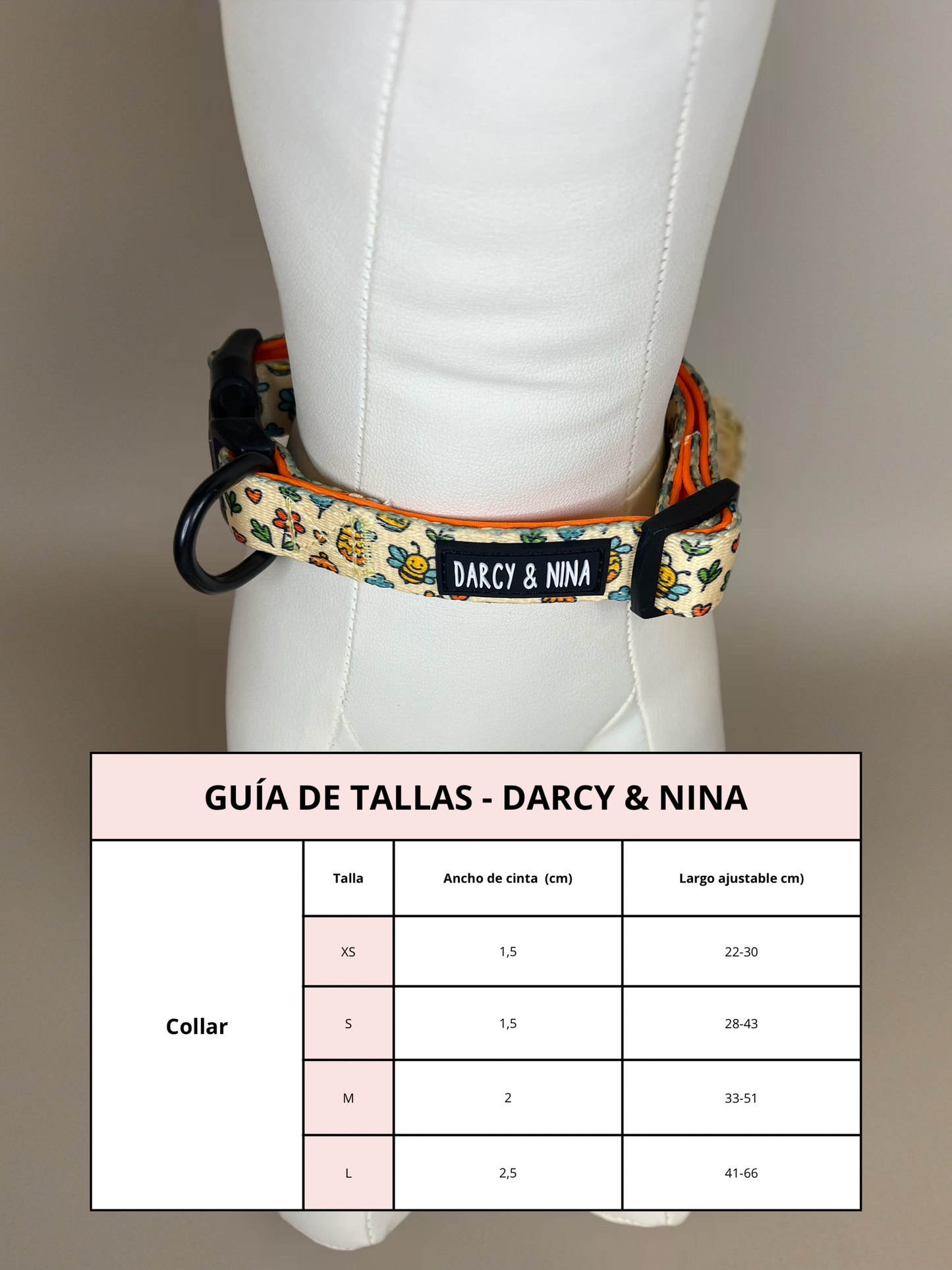 Collar Honey Bloom - Darcy & Nina