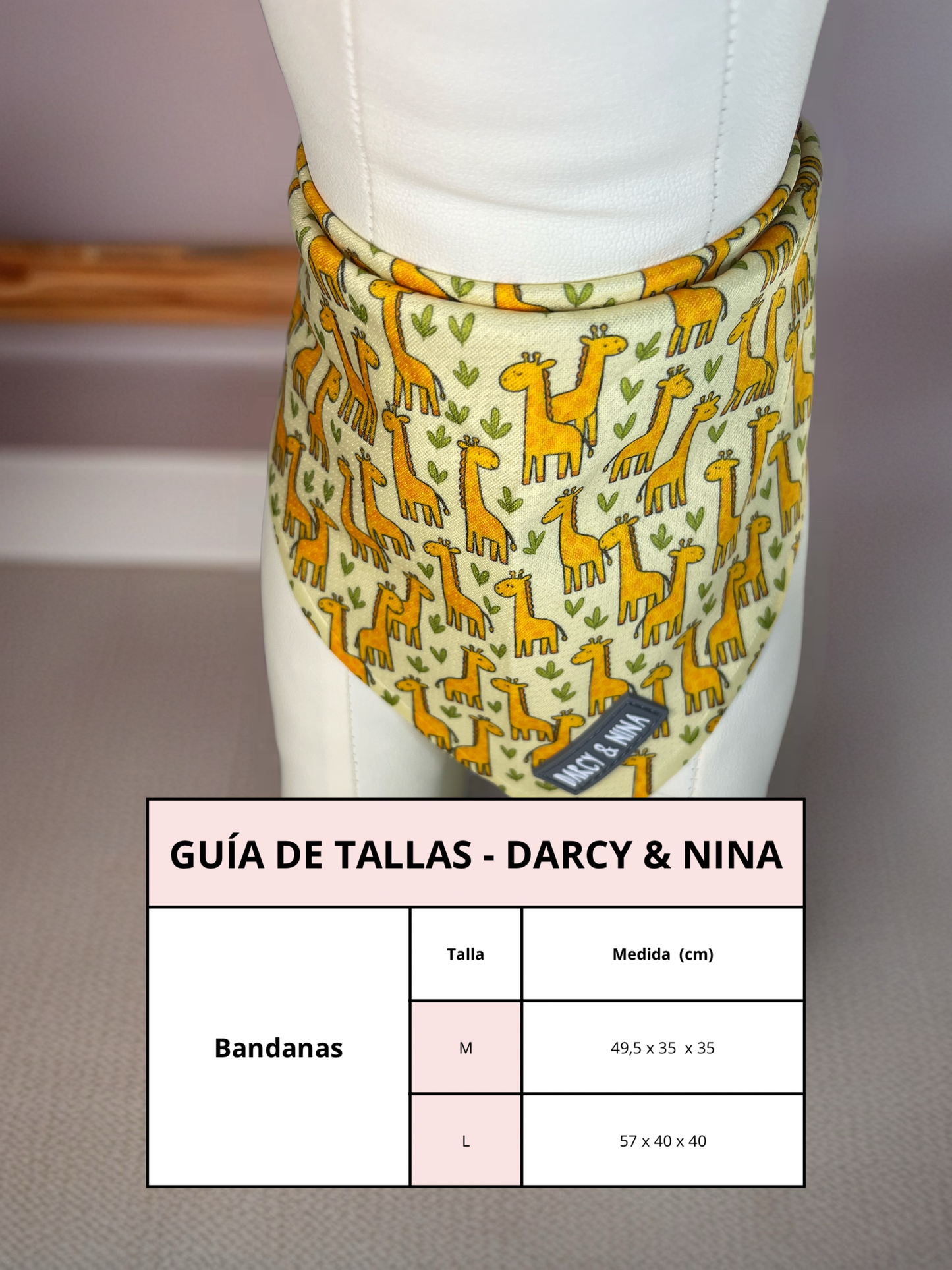 Bandana Safari Giraffe - Darcy & Nina