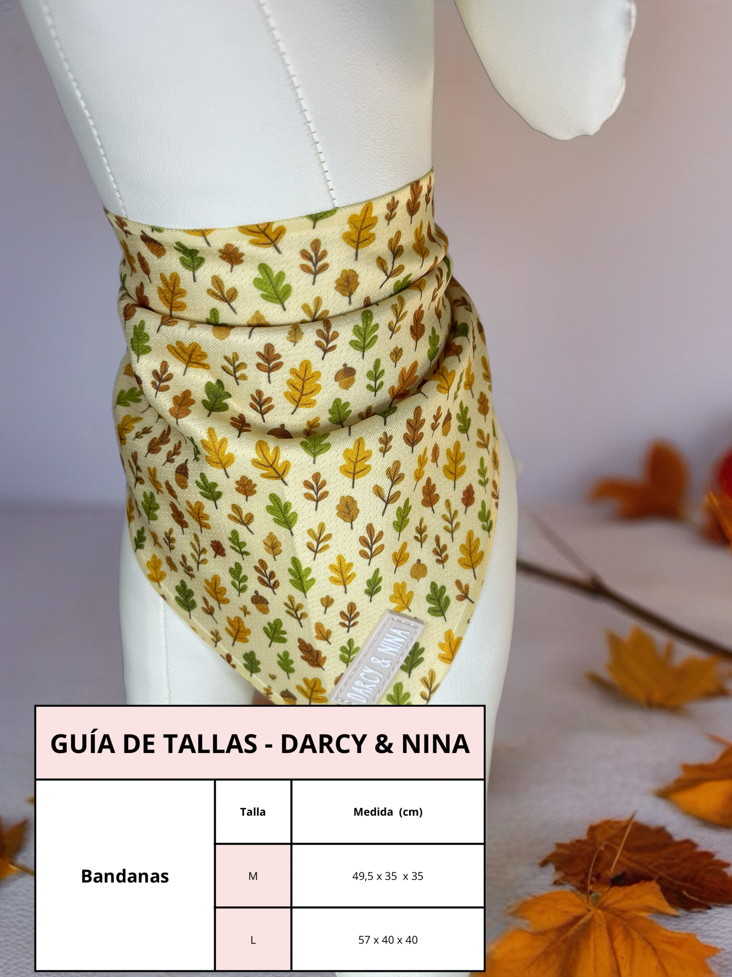 Bandana Autumn Walk - Darcy & Nina