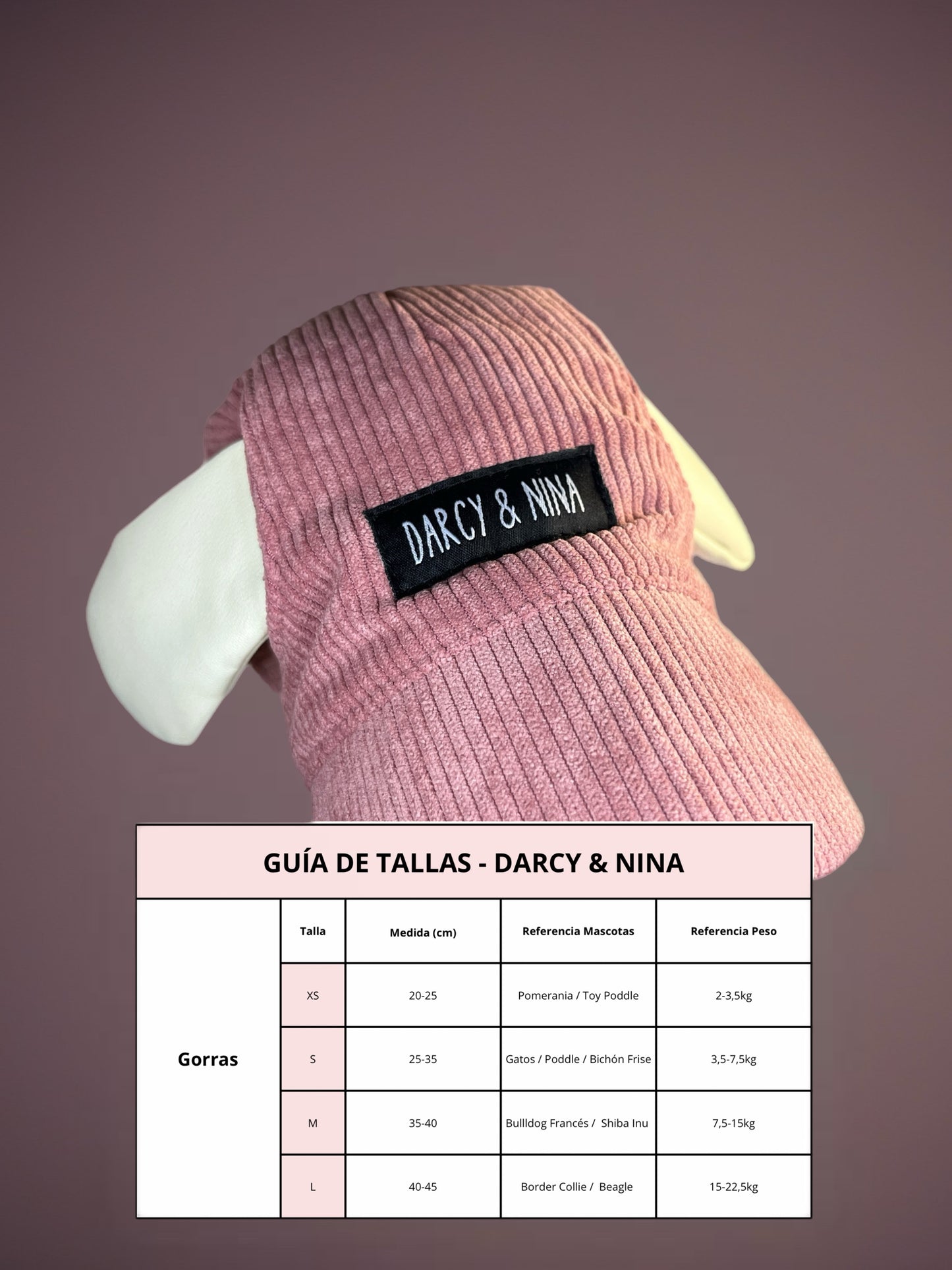 Gorra Sweet Love - Darcy & Nina