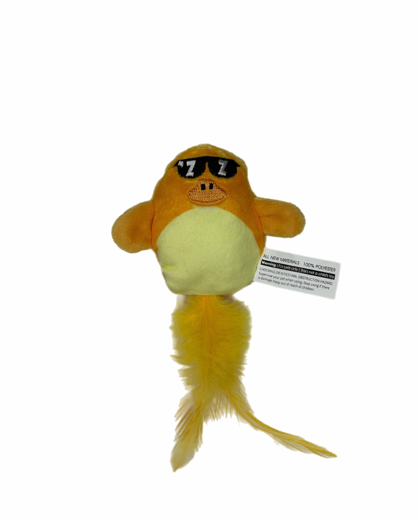 Juguetes para gato con plumas y sonido