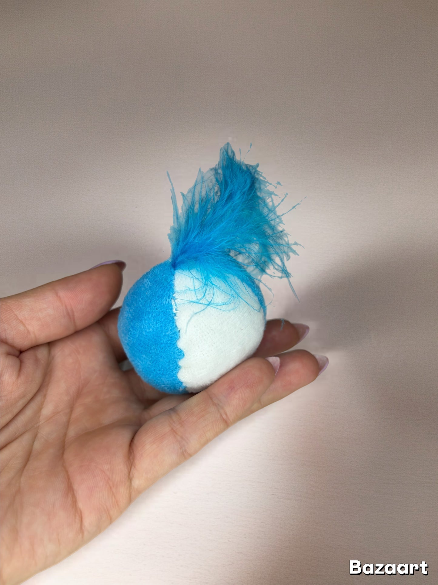 Juguetes para gato con plumas y sonido