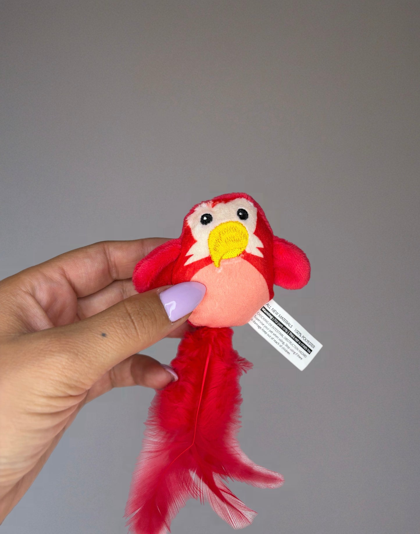 Juguetes para gato con plumas y sonido