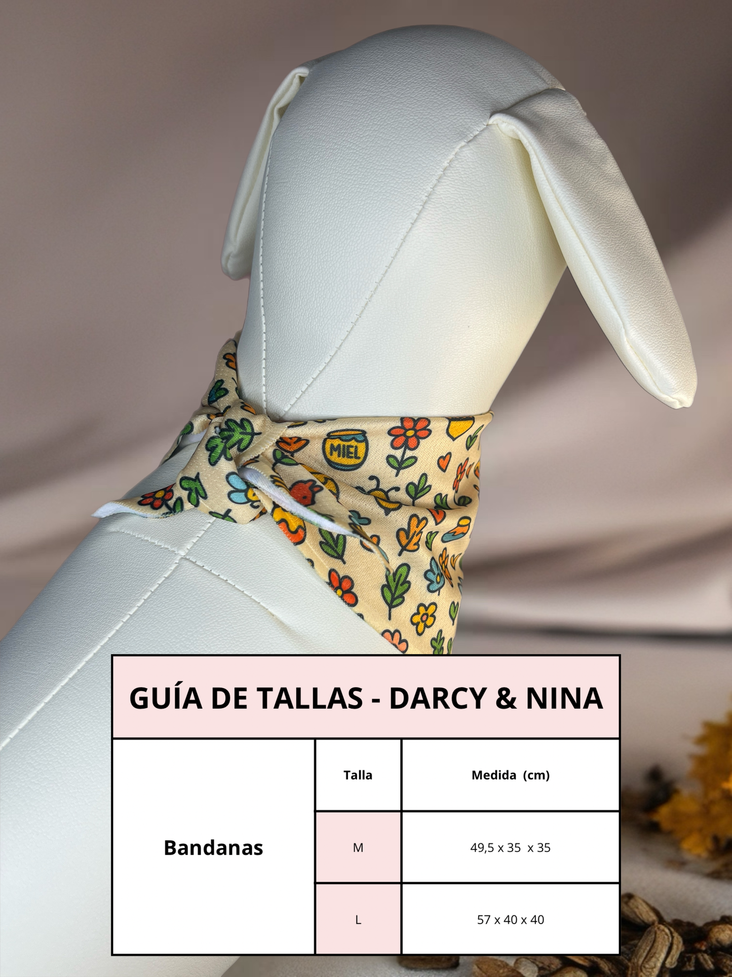 Bandana Honey Bloom - Darcy & Nina